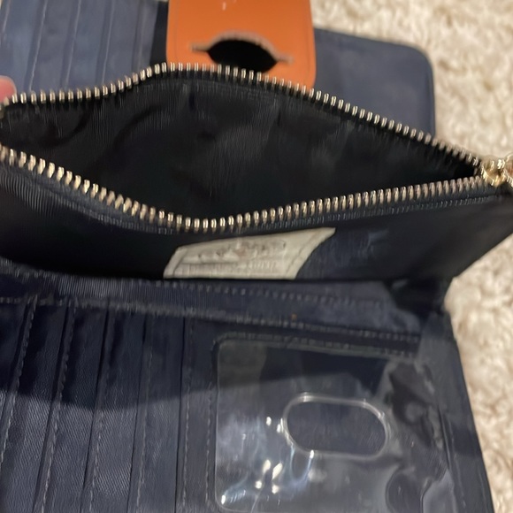 SPARTINA LINEN/LEATHER WALLET - Picture 6 of 10